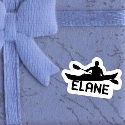 Sticker Elane Kayaker Laptop Image