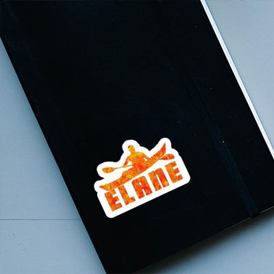 Sticker Kayaker Elane Notebook Image