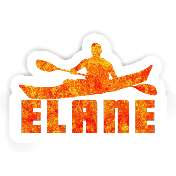 Sticker Kayaker Elane Notebook Image