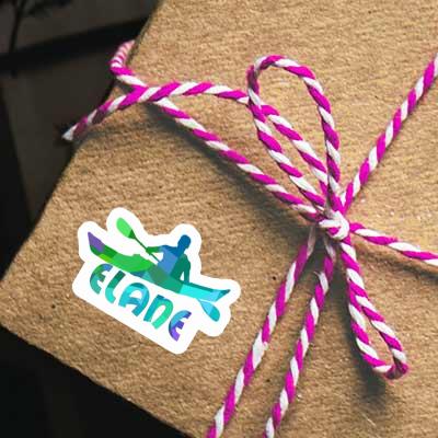 Kayaker Sticker Elane Gift package Image