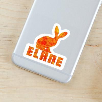 Sticker Elane Rabbit Notebook Image