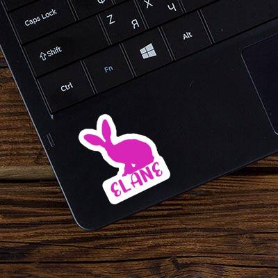 Autocollant Elane Lapin Laptop Image