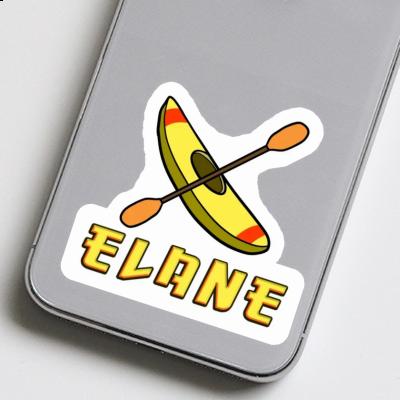 Canoe Sticker Elane Image