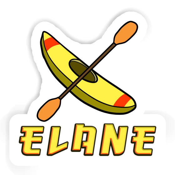 Canoe Sticker Elane Laptop Image