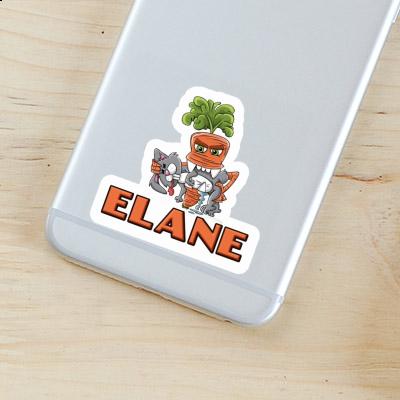 Elane Sticker Monster-Möhre Laptop Image