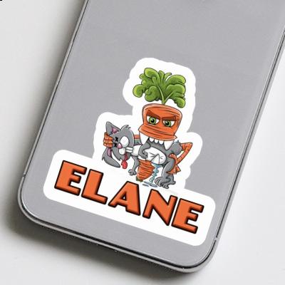 Monster Carrot Sticker Elane Laptop Image