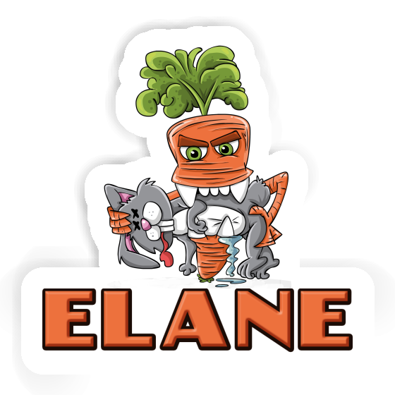 Monster Carrot Sticker Elane Image