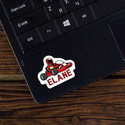 Elane Sticker Kart Laptop Image