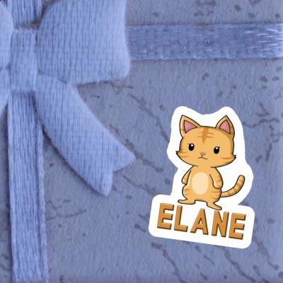 Elane Sticker Cat Notebook Image