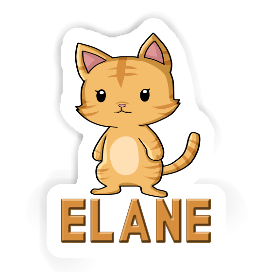 Elane Sticker Cat Laptop Image