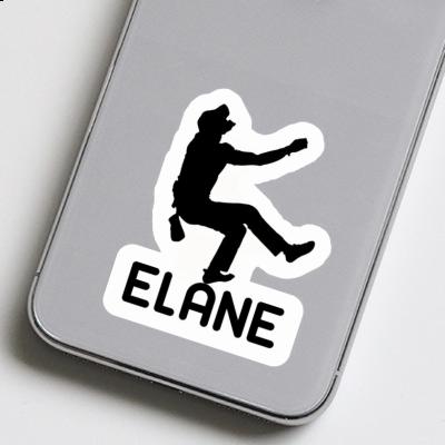 Elane Autocollant Grimpeur Notebook Image