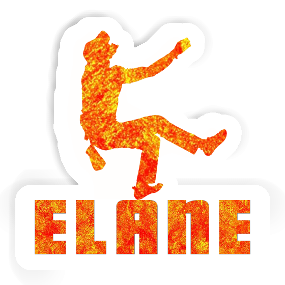 Sticker Elane Kletterer Laptop Image