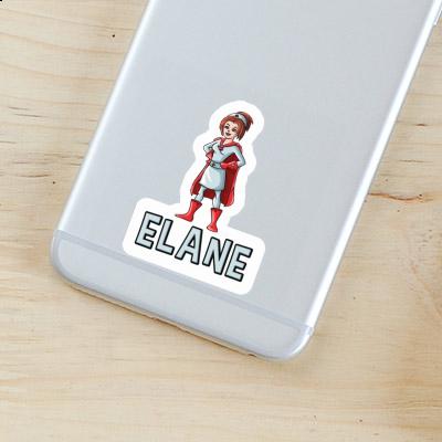 Nurse Sticker Elane Notebook Image