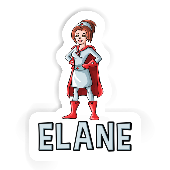 Nurse Sticker Elane Image