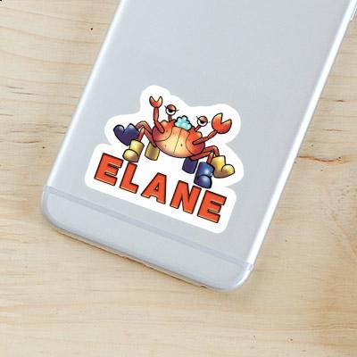 Sticker Elane Crab Notebook Image