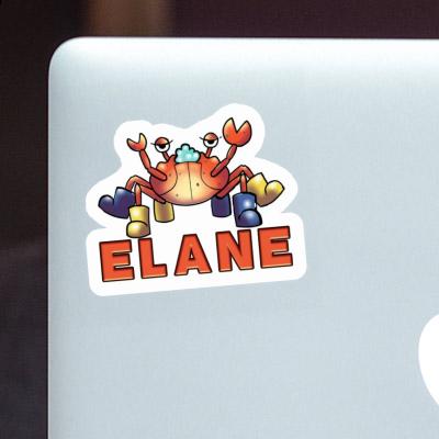 Sticker Elane Crab Notebook Image