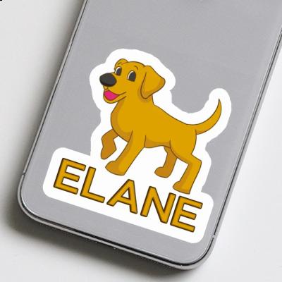 Elane Sticker Hund Laptop Image