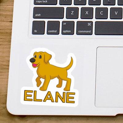 Dog Sticker Elane Notebook Image