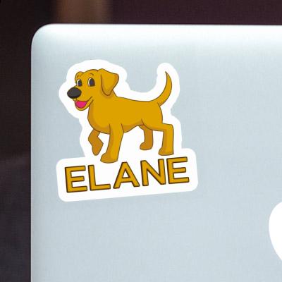 Elane Autocollant Labrador Notebook Image