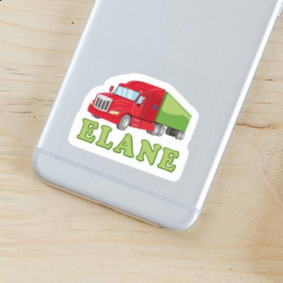 Camion Autocollant Elane Notebook Image