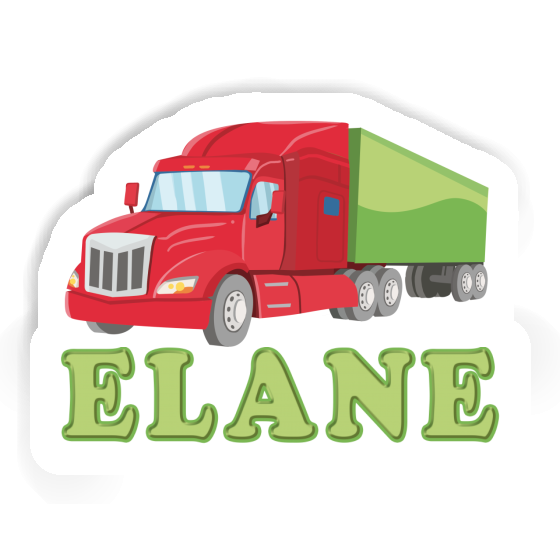 Sticker Lkw Elane Laptop Image