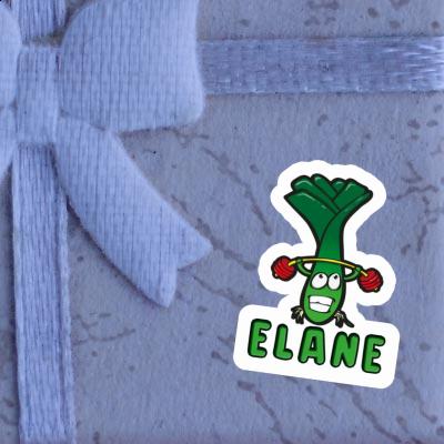 Weightlifter Sticker Elane Laptop Image