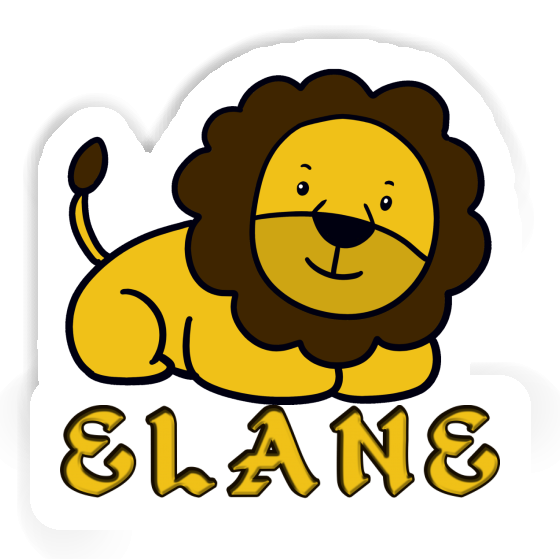 Sticker Elane Löwe Gift package Image