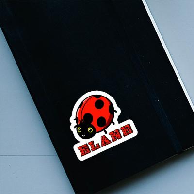 Ladybird Sticker Elane Notebook Image