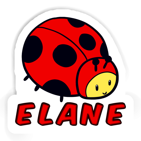 Elane Autocollant Coccinelle Image