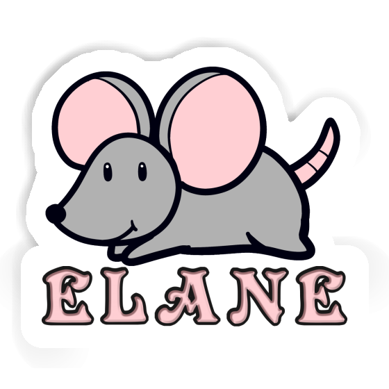 Autocollant Souris Elane Notebook Image