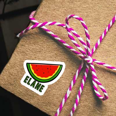 Watermelon Sticker Elane Laptop Image