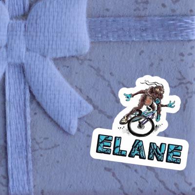 Sticker Biker Elane Laptop Image