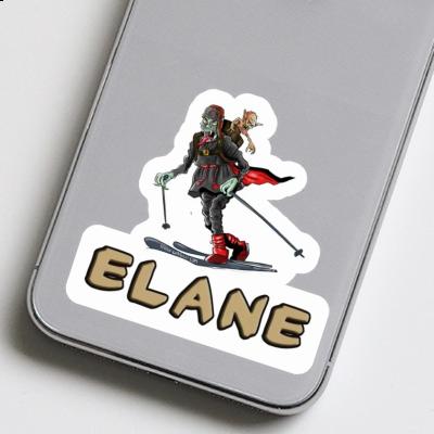 Sticker Telemarker Elane Image