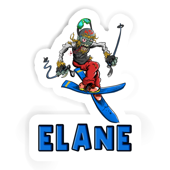 Sticker Elane Freerider Notebook Image