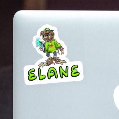 Sticker Elane Sprayer Notebook Image