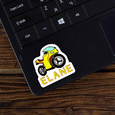 Autocollant Elane Motocyclette Laptop Image