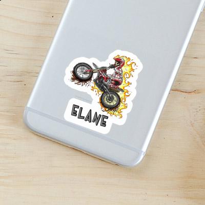 Elane Sticker Dirt Biker Image