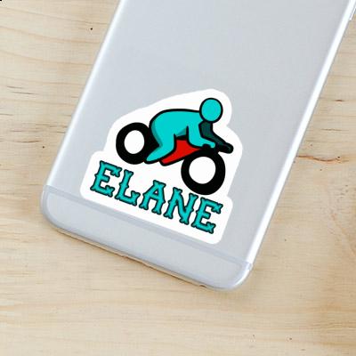 Autocollant Motocycliste Elane Image