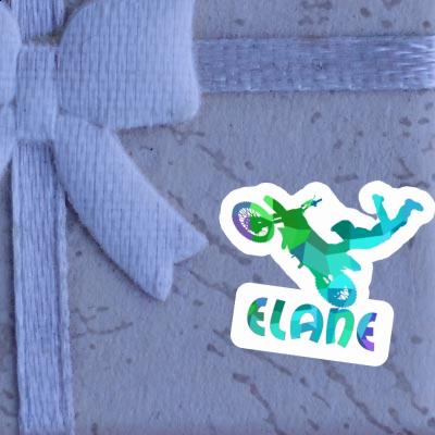 Sticker Motocross-Fahrer Elane Gift package Image