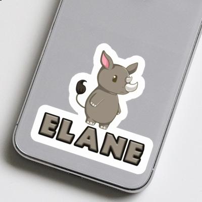 Rhino Sticker Elane Laptop Image