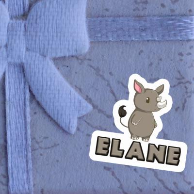 Nashorn Aufkleber Elane Gift package Image