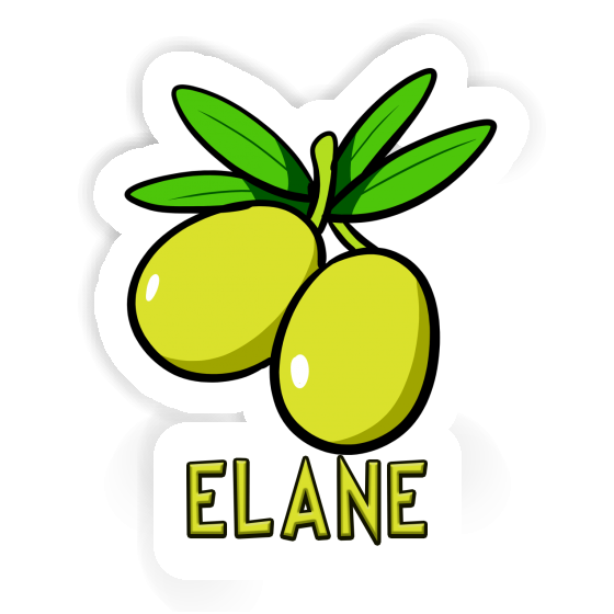 Sticker Elane Olive Image