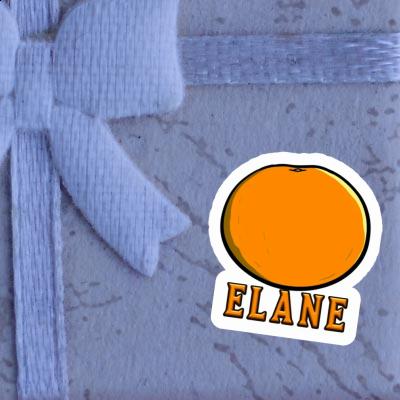 Aufkleber Elane Orange Gift package Image