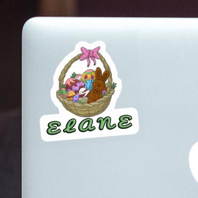 Sticker Easter basket Elane Laptop Image