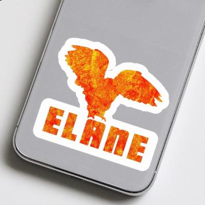 Sticker Eule Elane Notebook Image