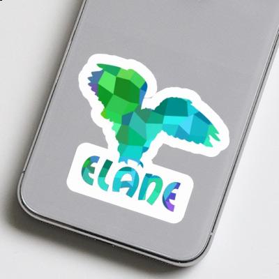 Eule Sticker Elane Notebook Image