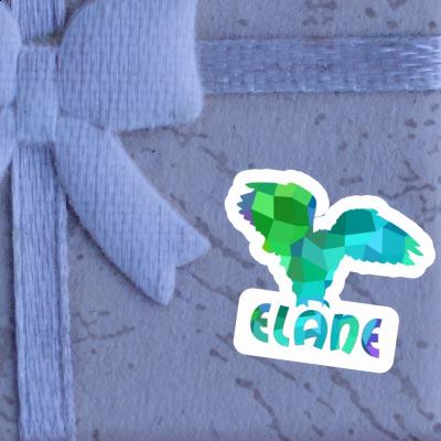 Eule Sticker Elane Notebook Image