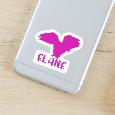 Sticker Owl Elane Laptop Image