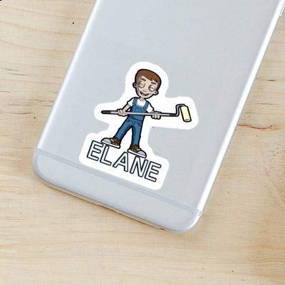 Sticker Maler Elane Laptop Image