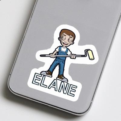 Sticker Maler Elane Laptop Image